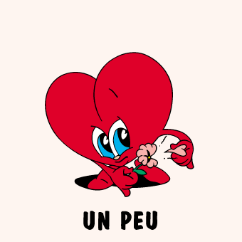 je taime un peu beaucoup passionnement alla folie